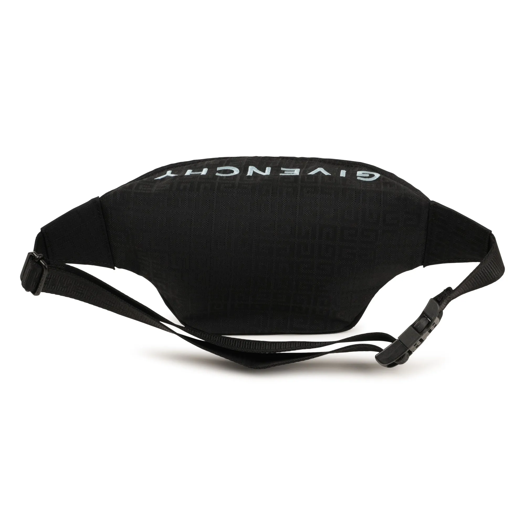 Black Light Blue Accented Fanny Pack