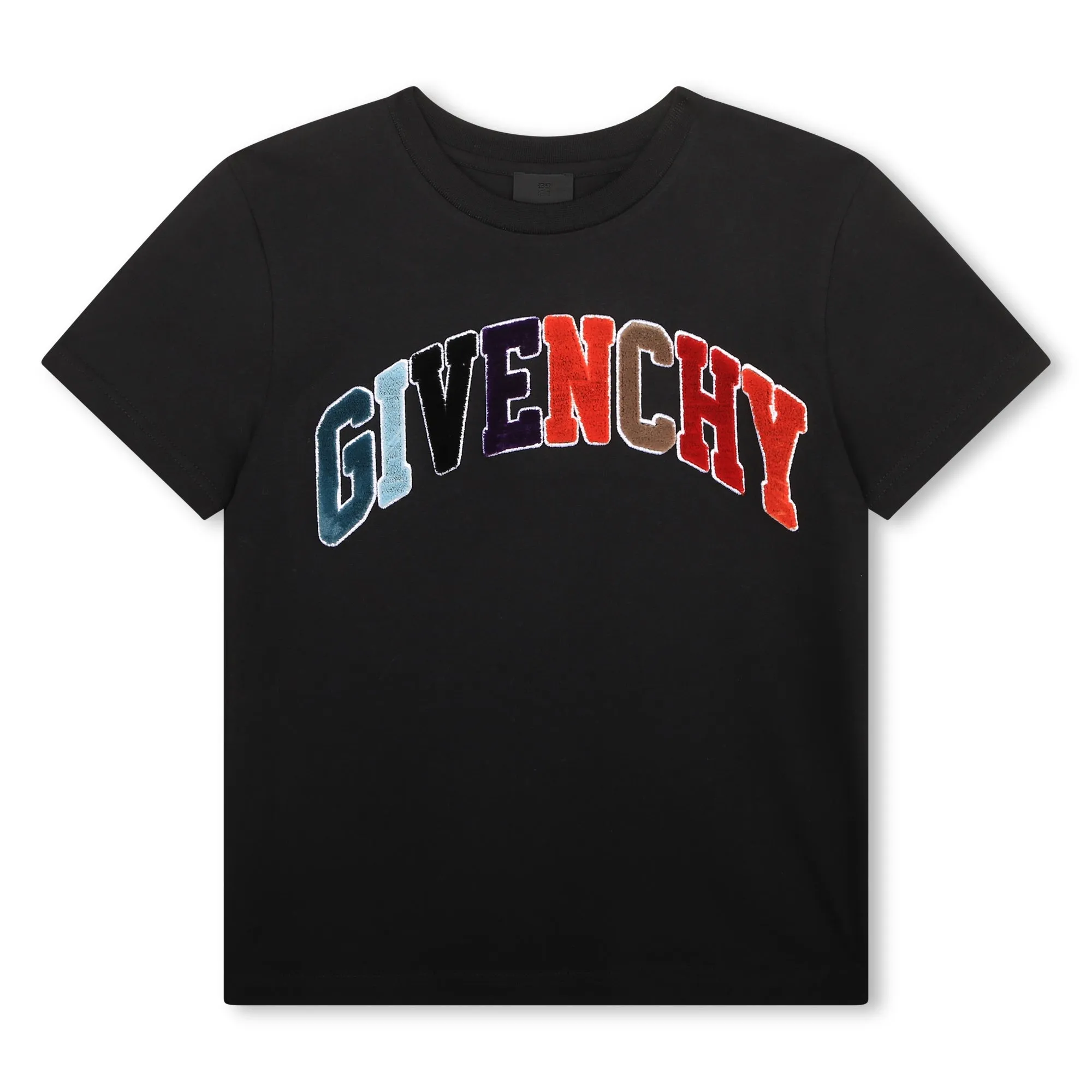 Black Multicolor Logo T-Shirt