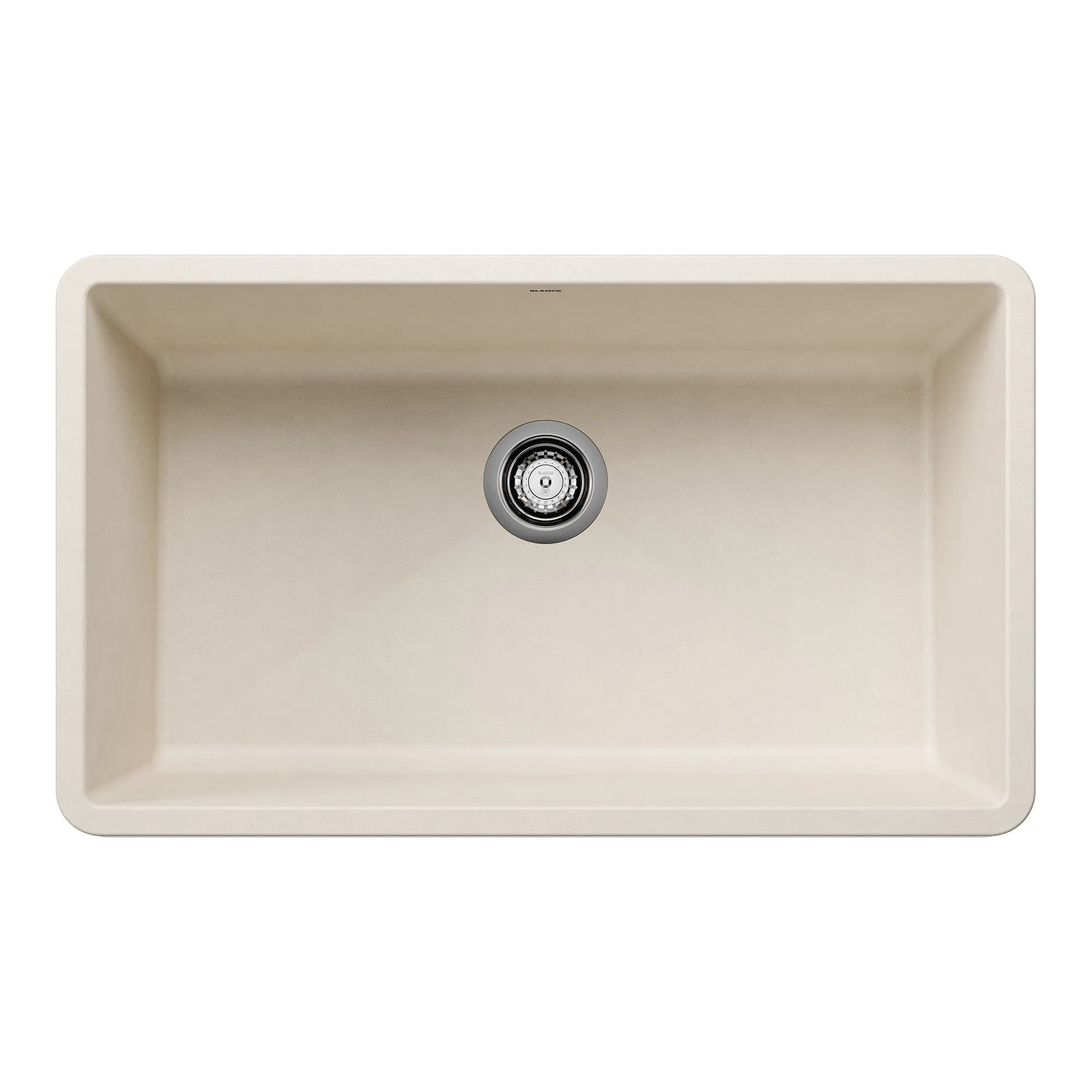 Blanco 440150 Precis 32" Undermount Single Basin Silgranit Kitchen Sink - White