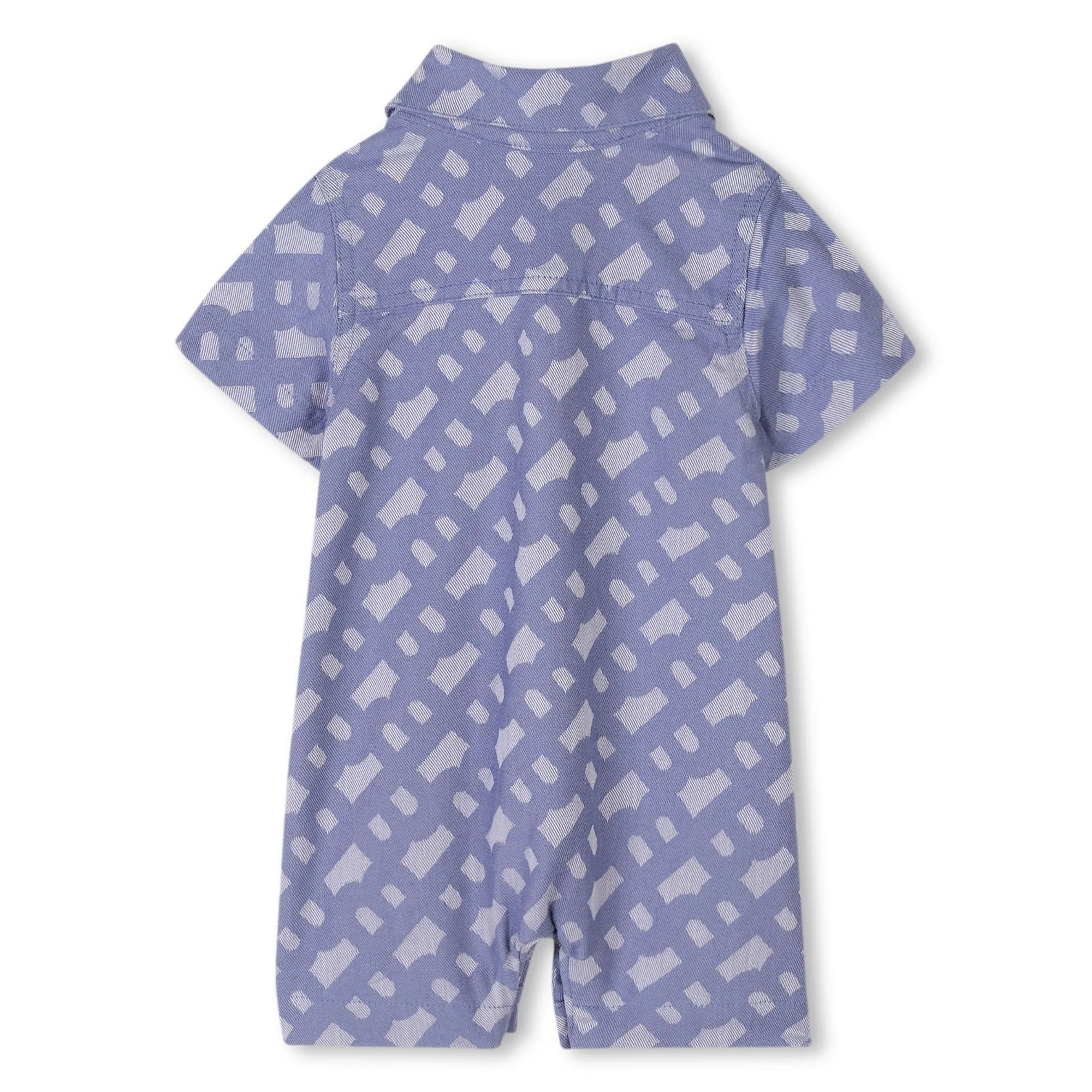 Blue Patterned All-in-One Bucket Hat Set