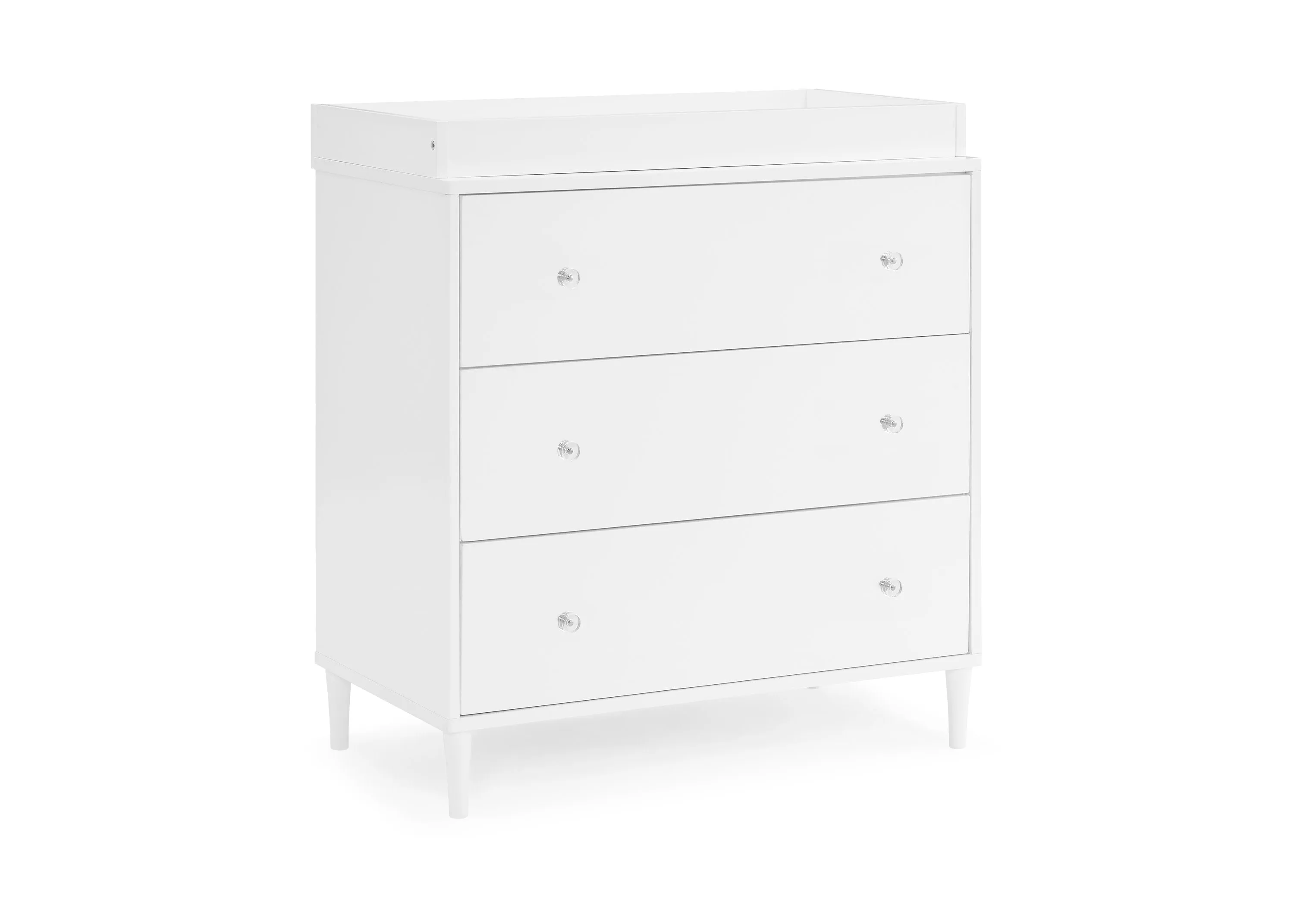 Bowie 3 Drawer Dresser with Changing Top and Interlocking Drawers