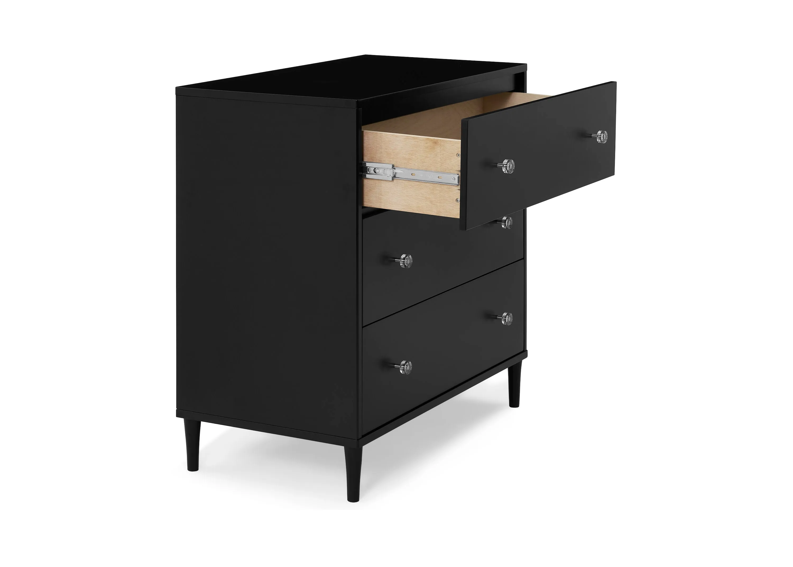 Bowie 3 Drawer Dresser with Changing Top and Interlocking Drawers