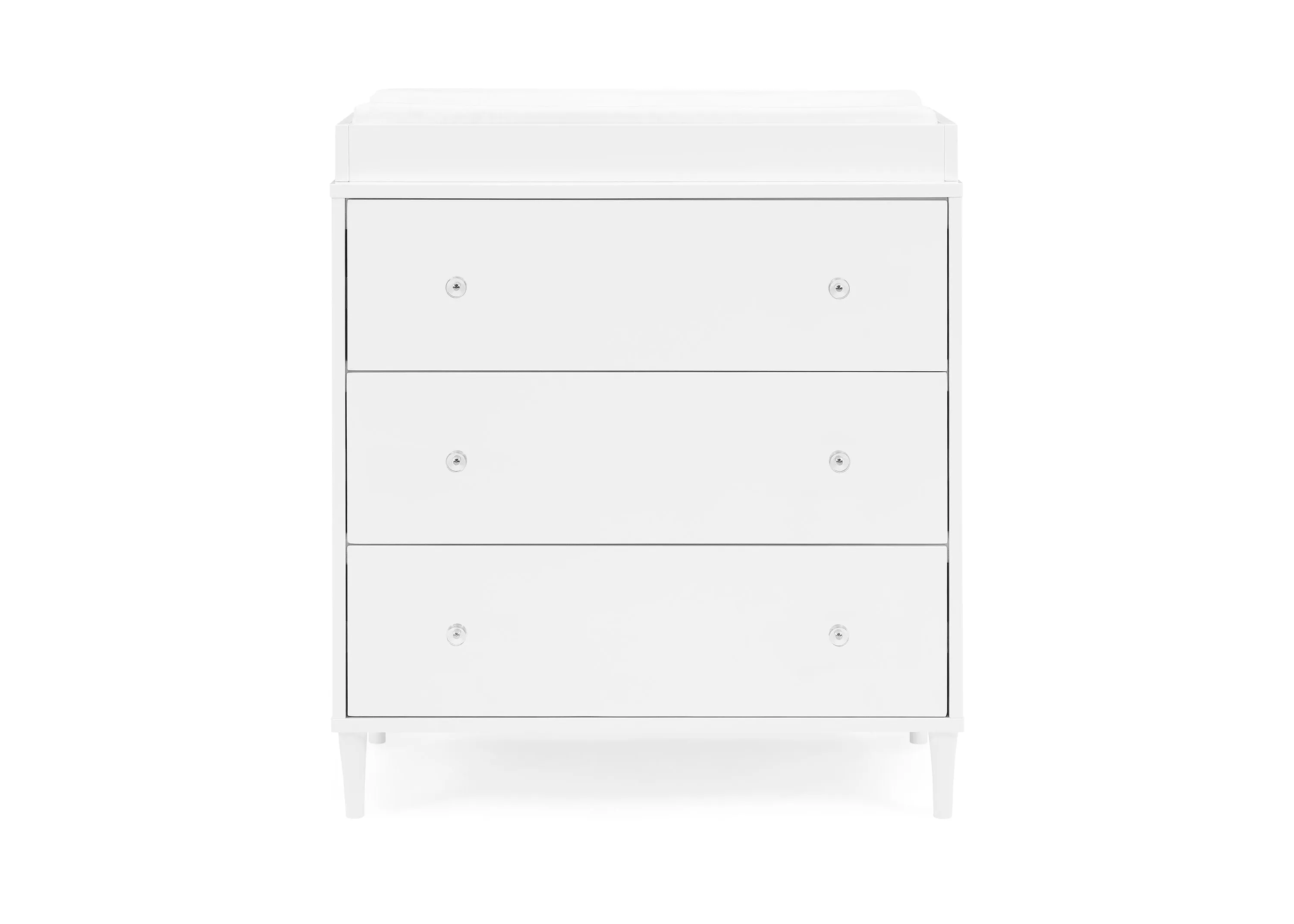 Bowie 3 Drawer Dresser with Changing Top and Interlocking Drawers