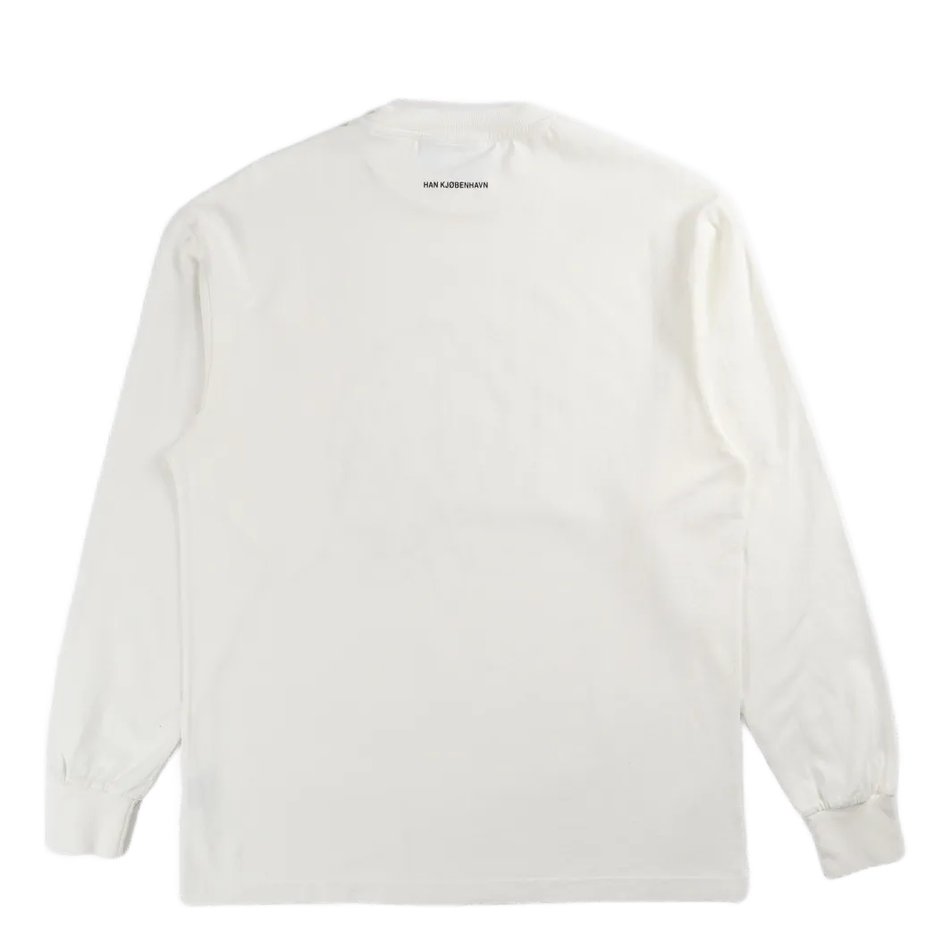 Boxy Tee Long Sleeve Off White