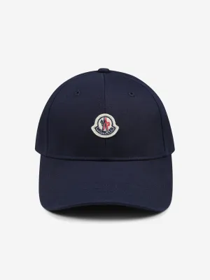 Boys Logo Cap in Navy