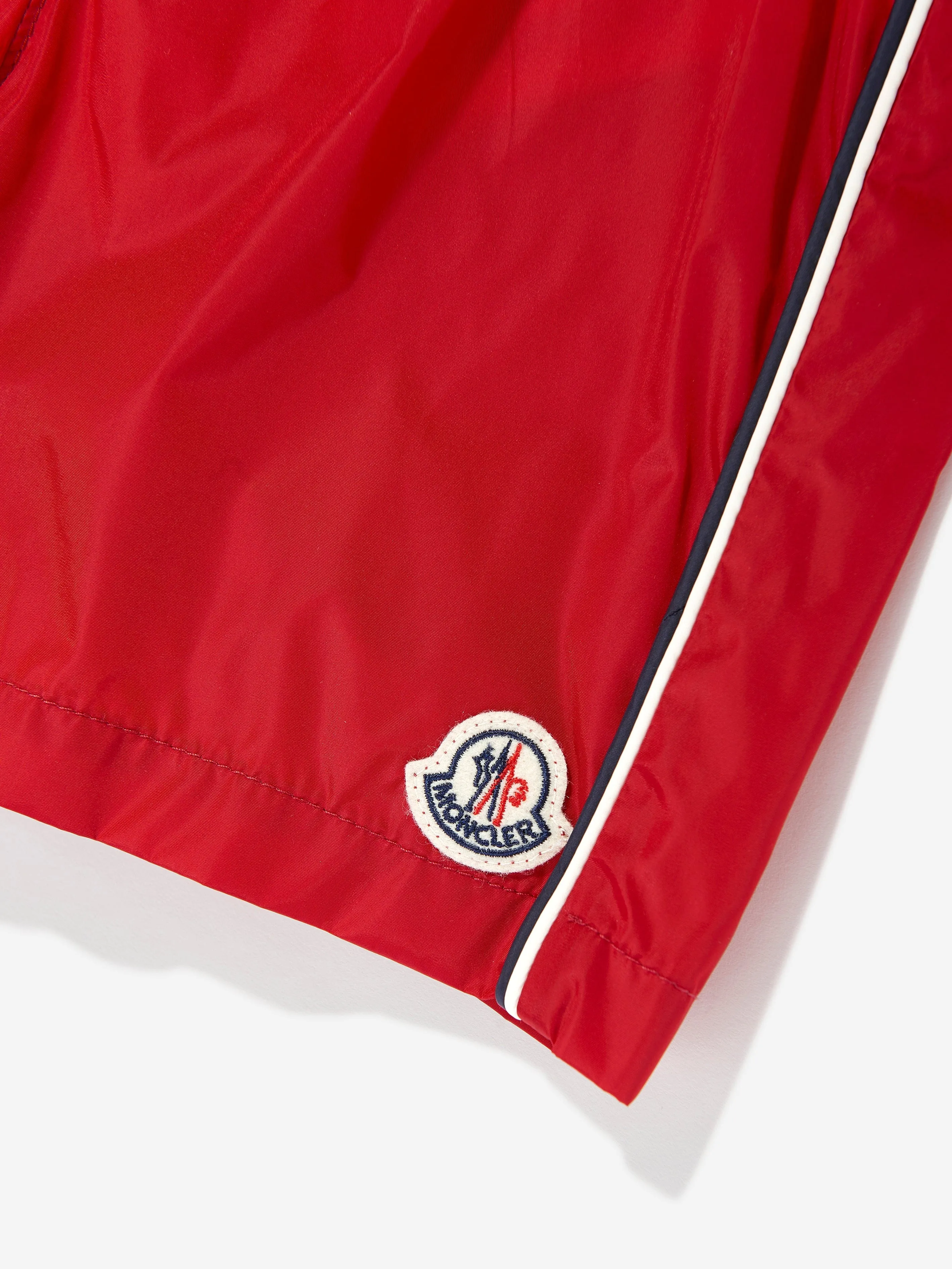 Boys Logo Swim Shorts in Red