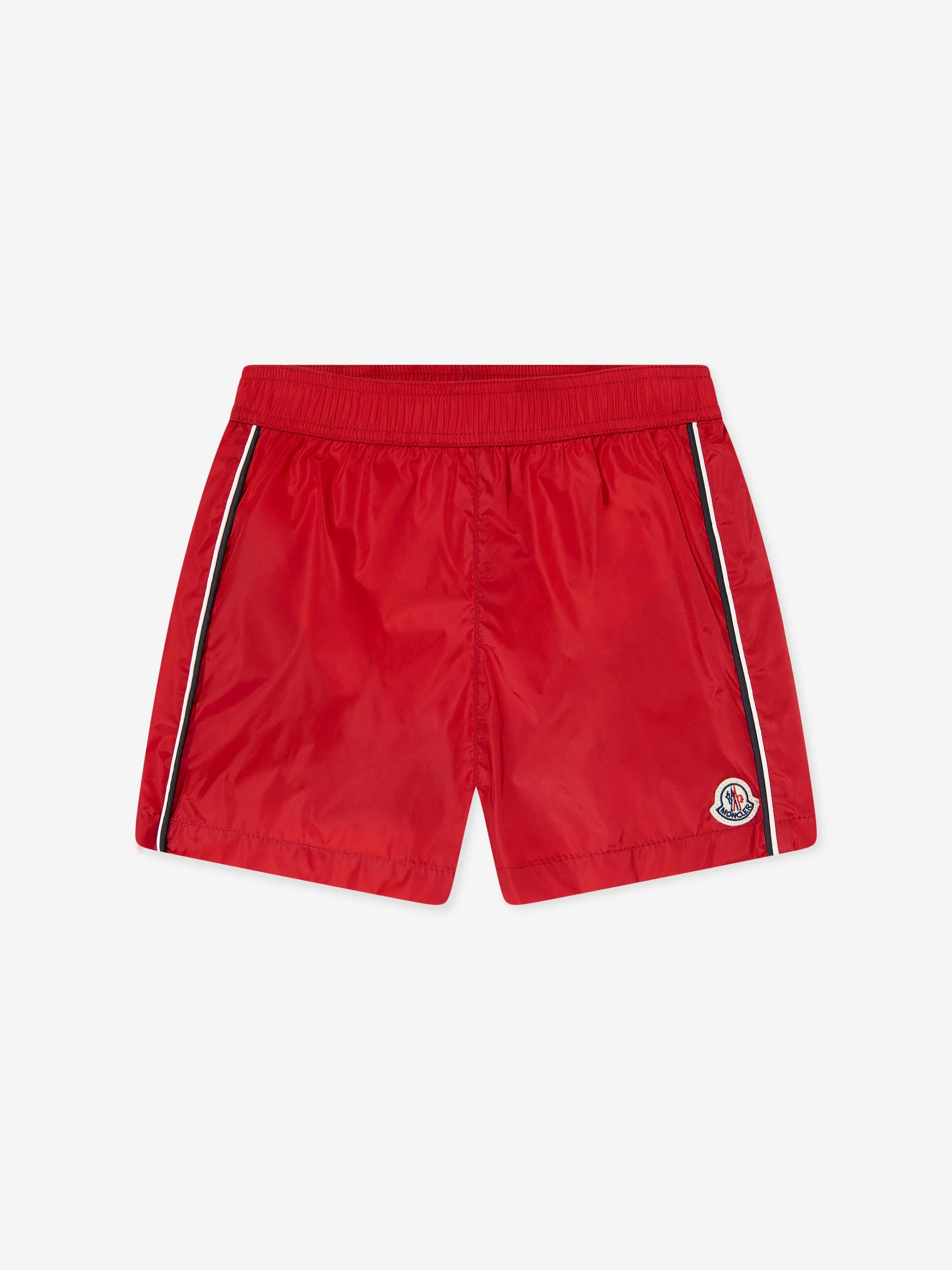Boys Logo Swim Shorts in Red