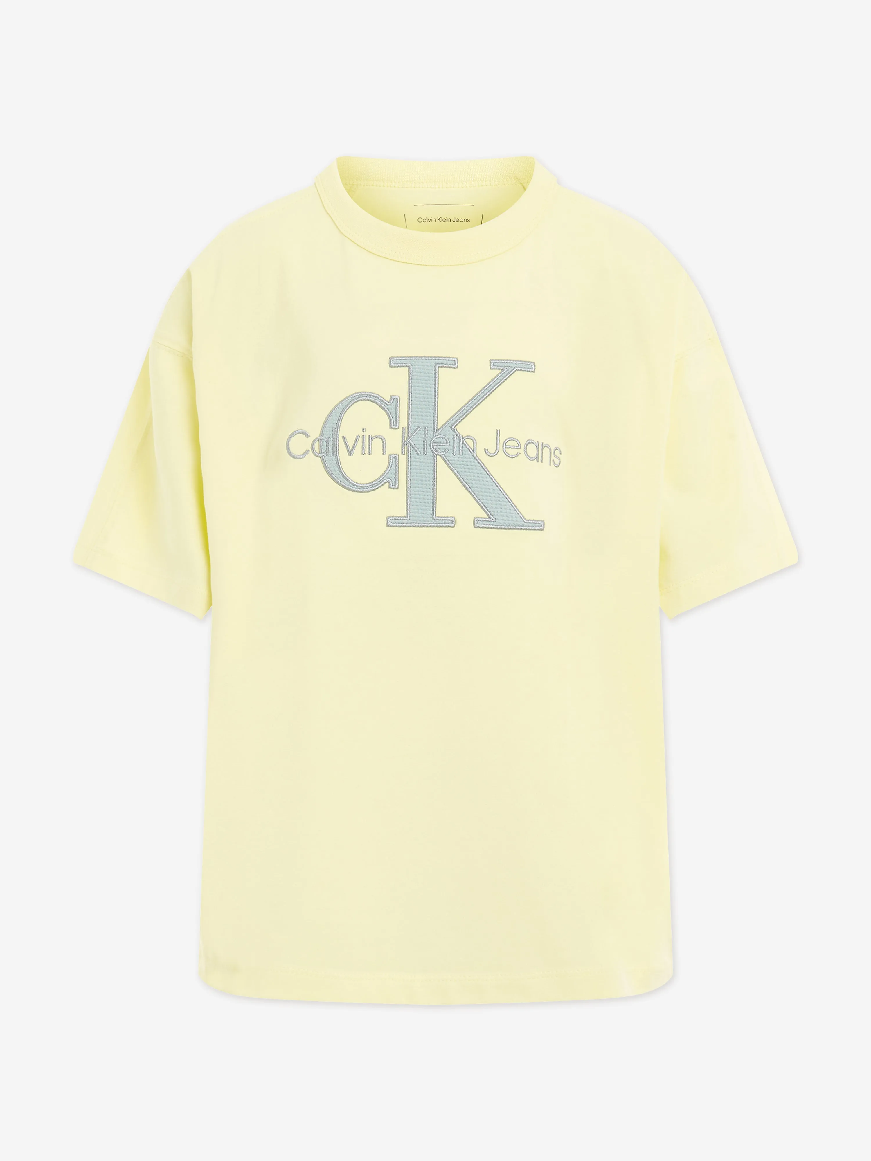 Boys Ottoman Applique Mono T-Shirt in Yellow