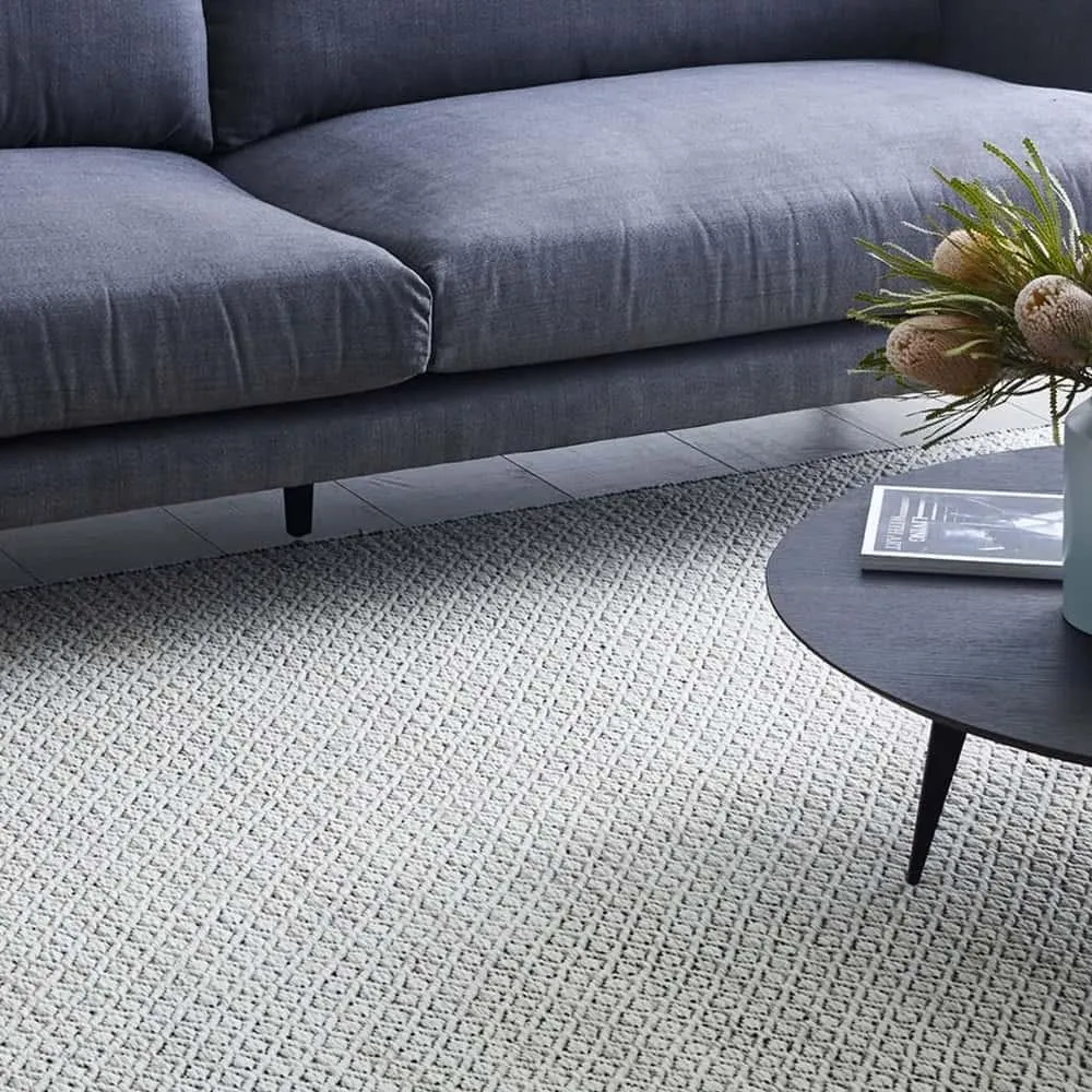 Braid Pastille Rug - Ivory / Black 250cm x 350cm