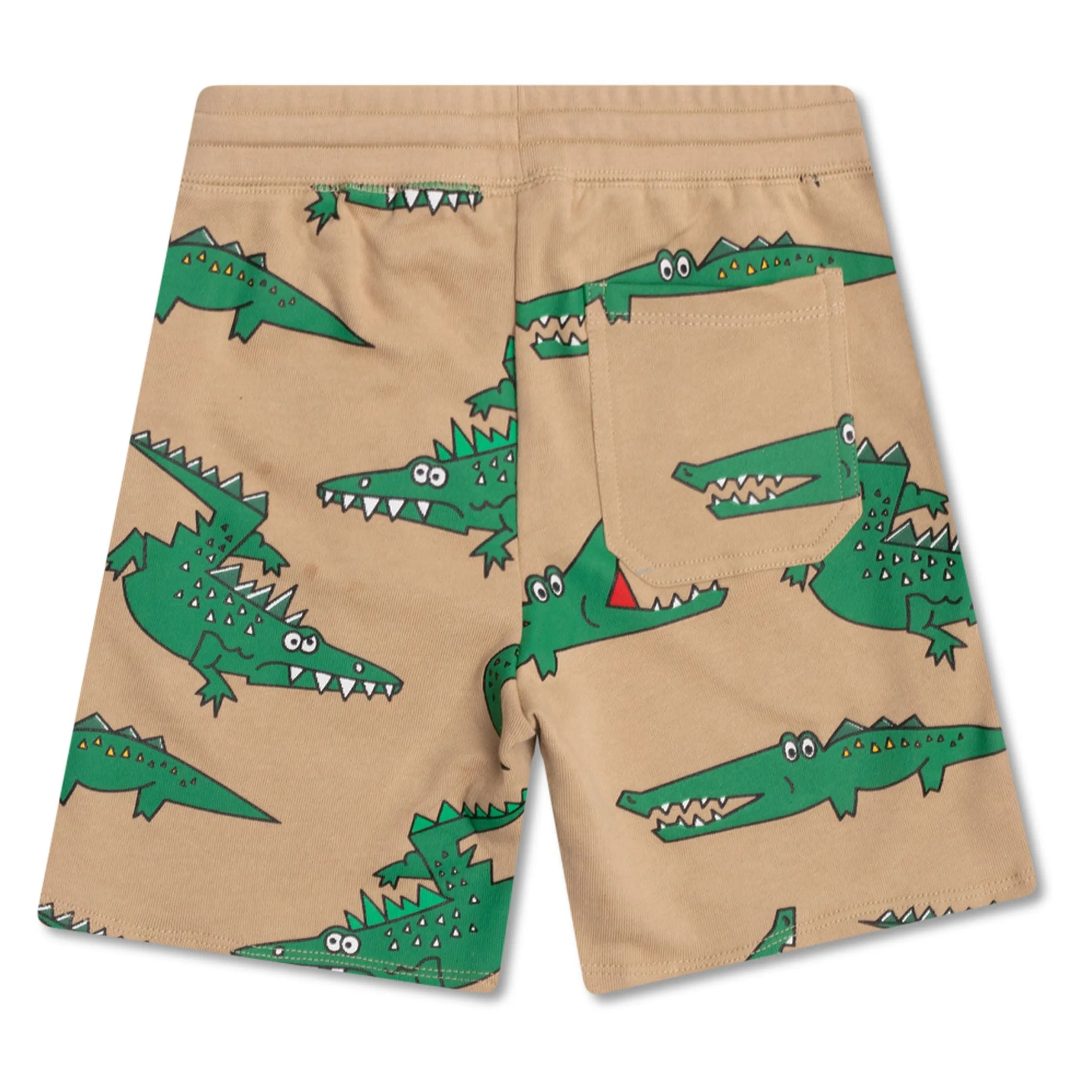 Brown Crocodile Shorts
