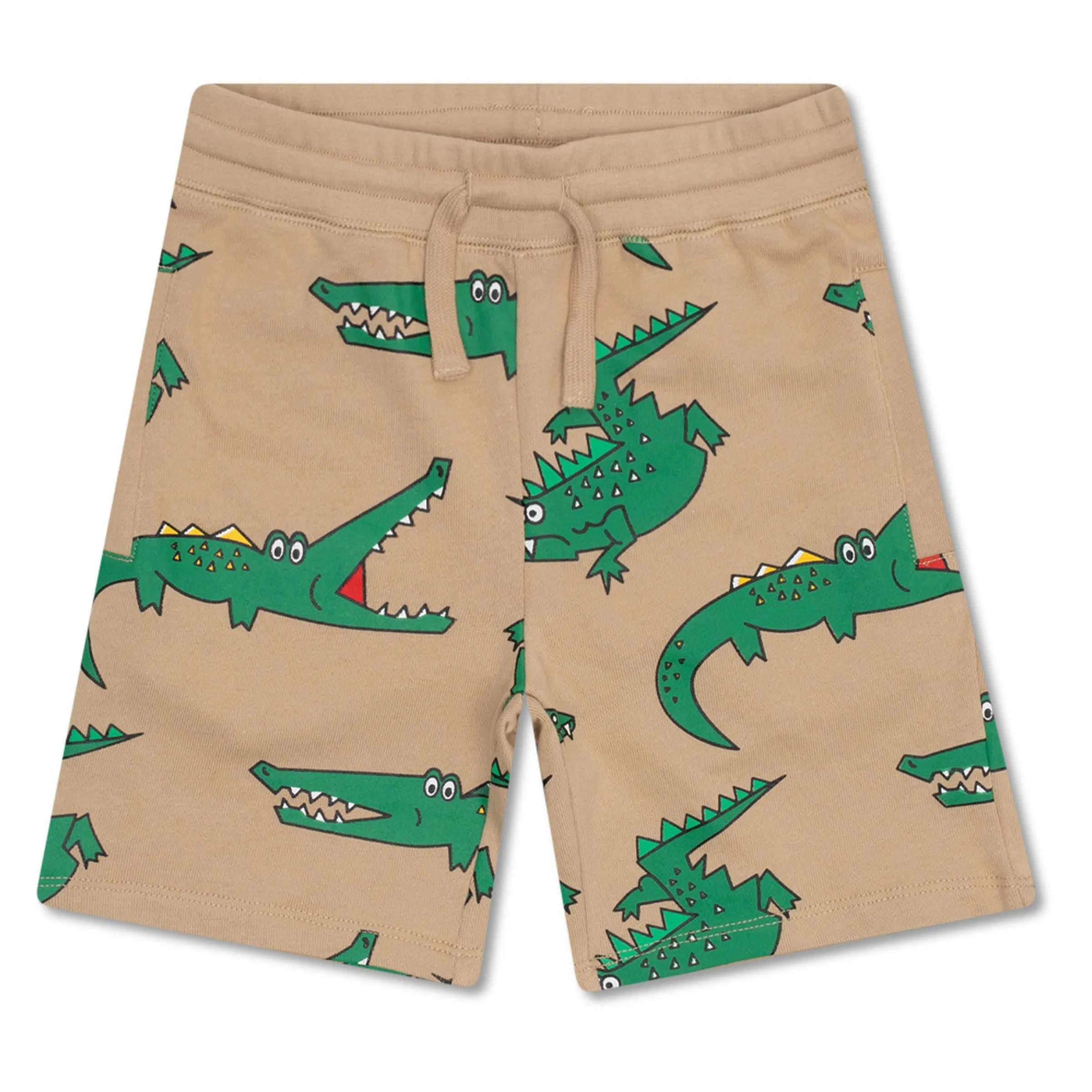 Brown Crocodile Shorts