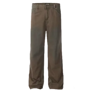 Brown Vintage Workwear Pants