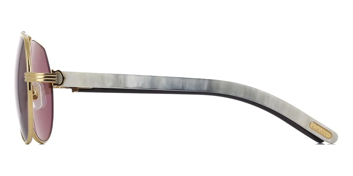 Cartier Buffalo Horn CT0272S 003 2KB Polarised