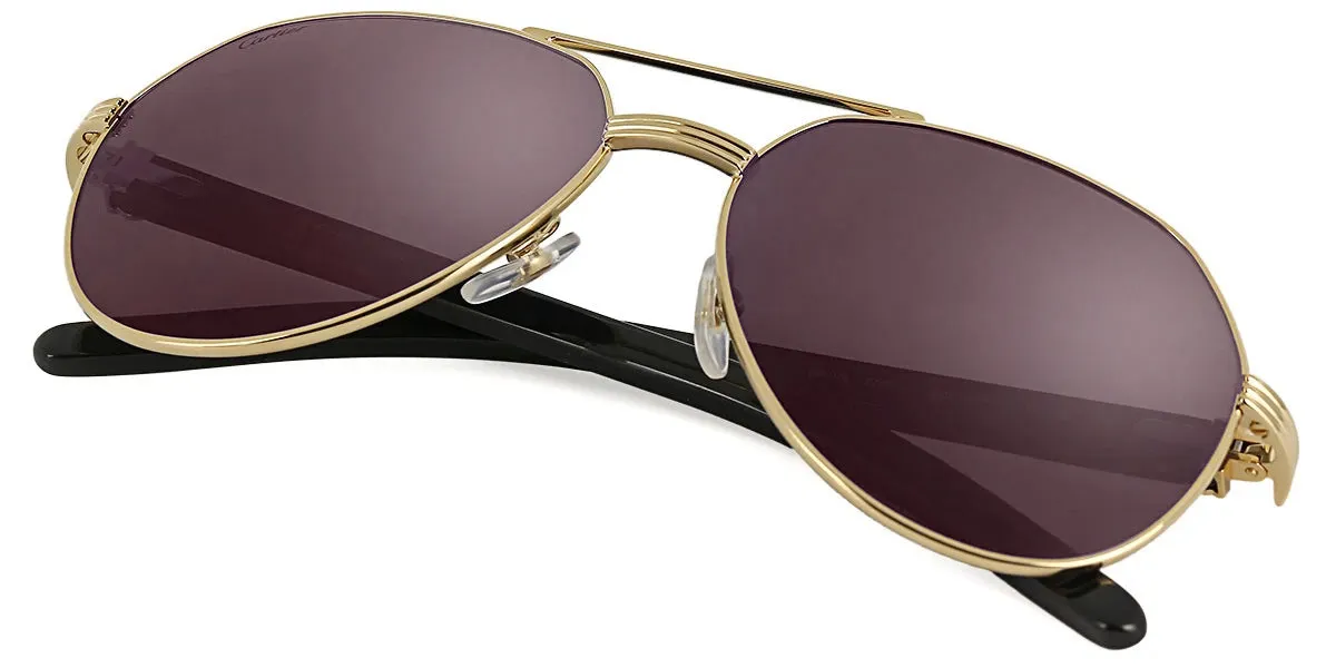 Cartier Buffalo Horn CT0272S 003 2KB Polarised