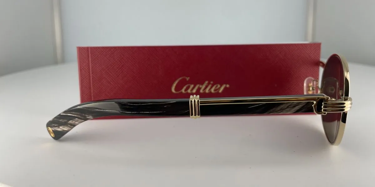 Cartier Buffalo Horn CT0464S 005 2BR