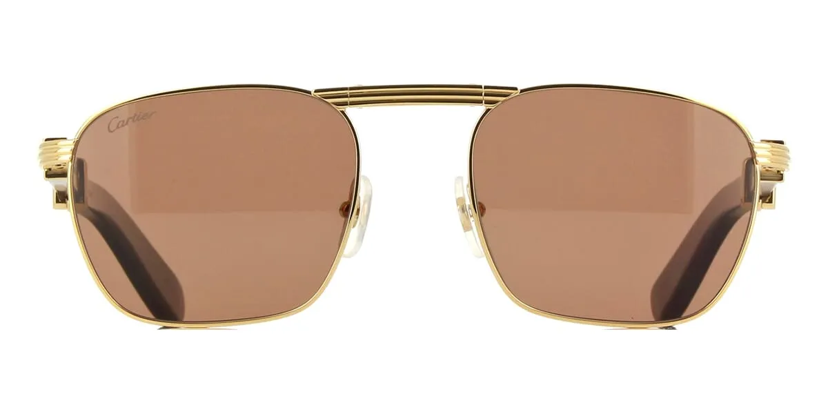 Cartier CT0428S 001 Polarised