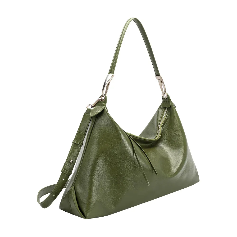 Charlie Olive Recycled Vegan Bag