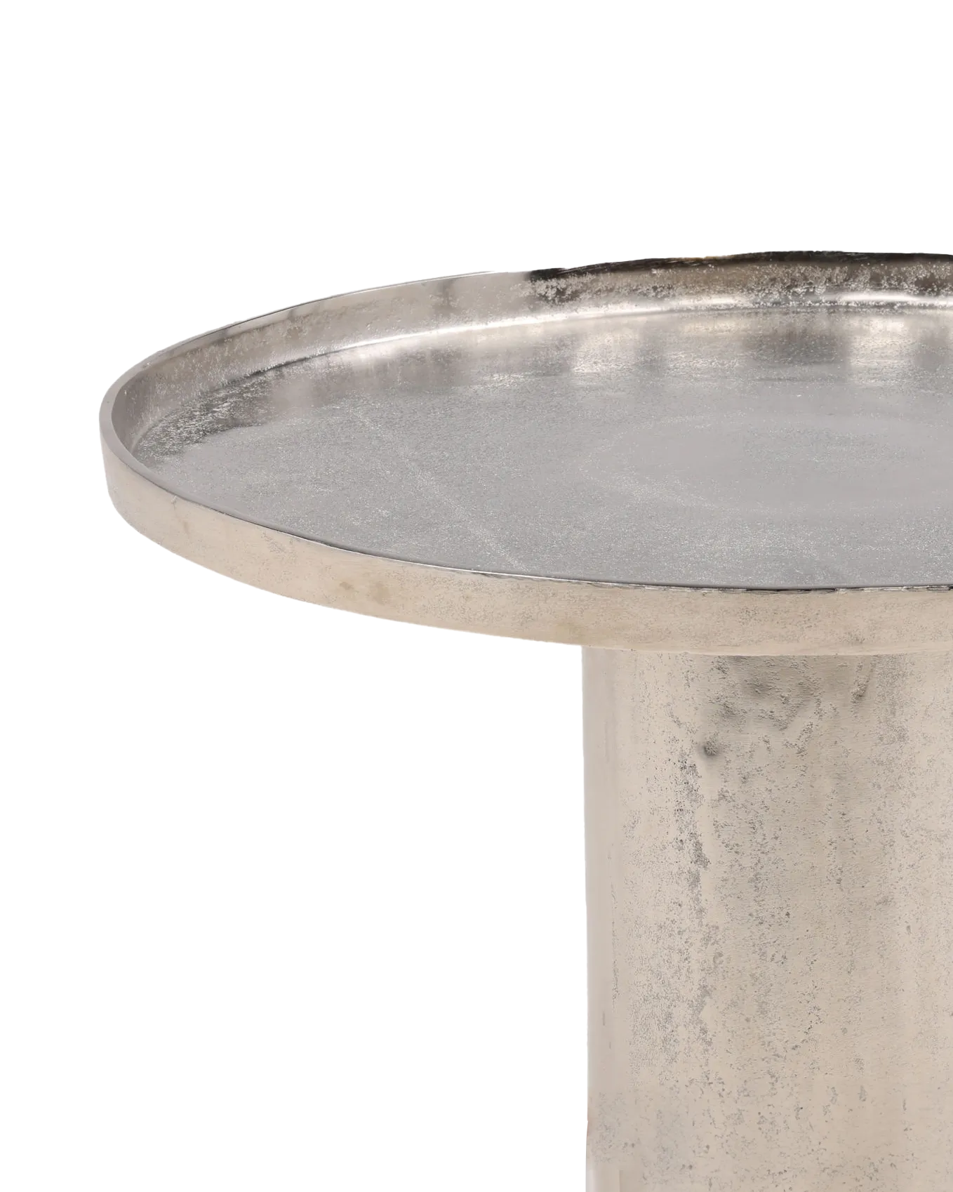 CHROME SIDE TABLE
