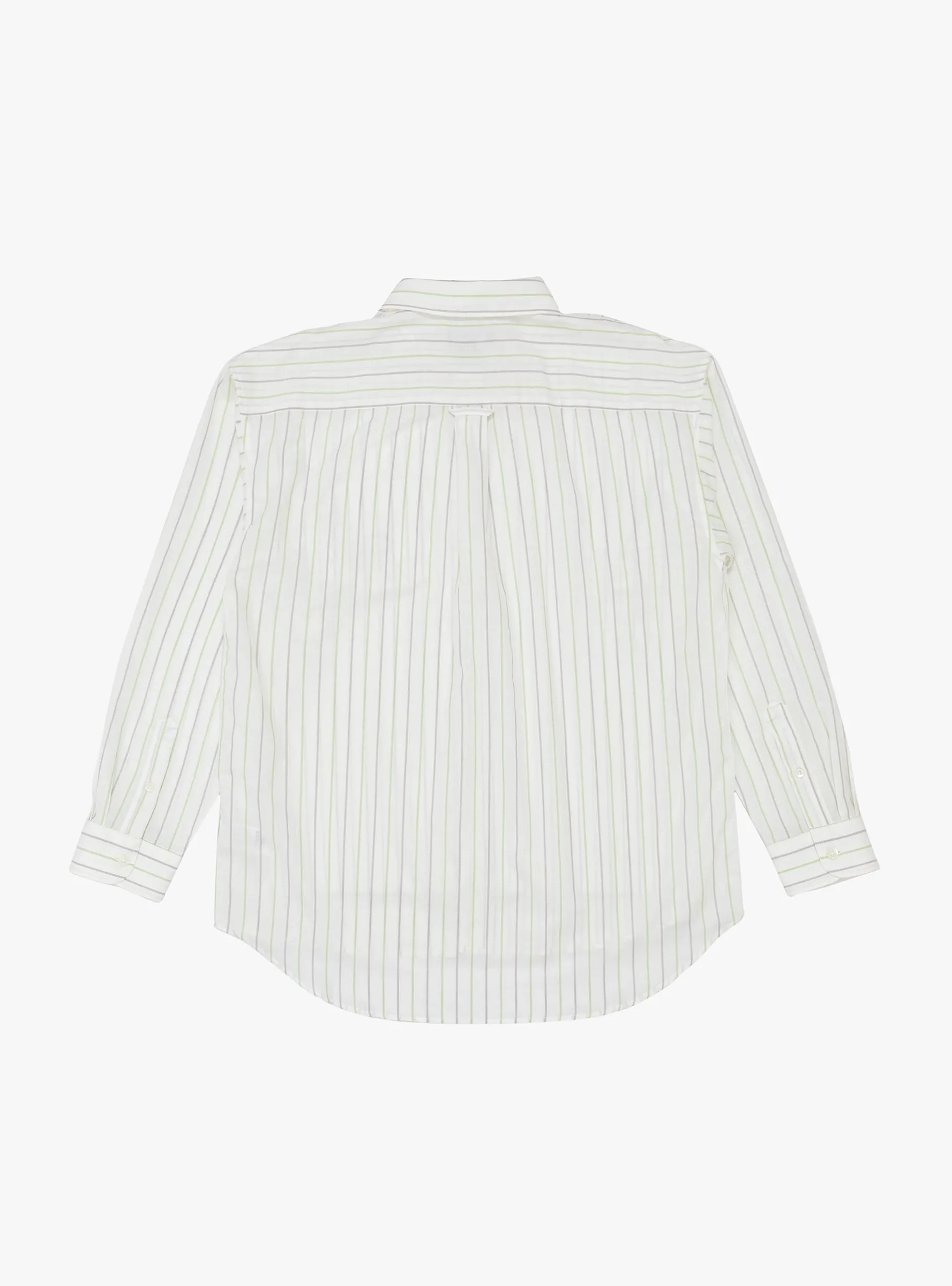 Classic LS Shirt Stripe White