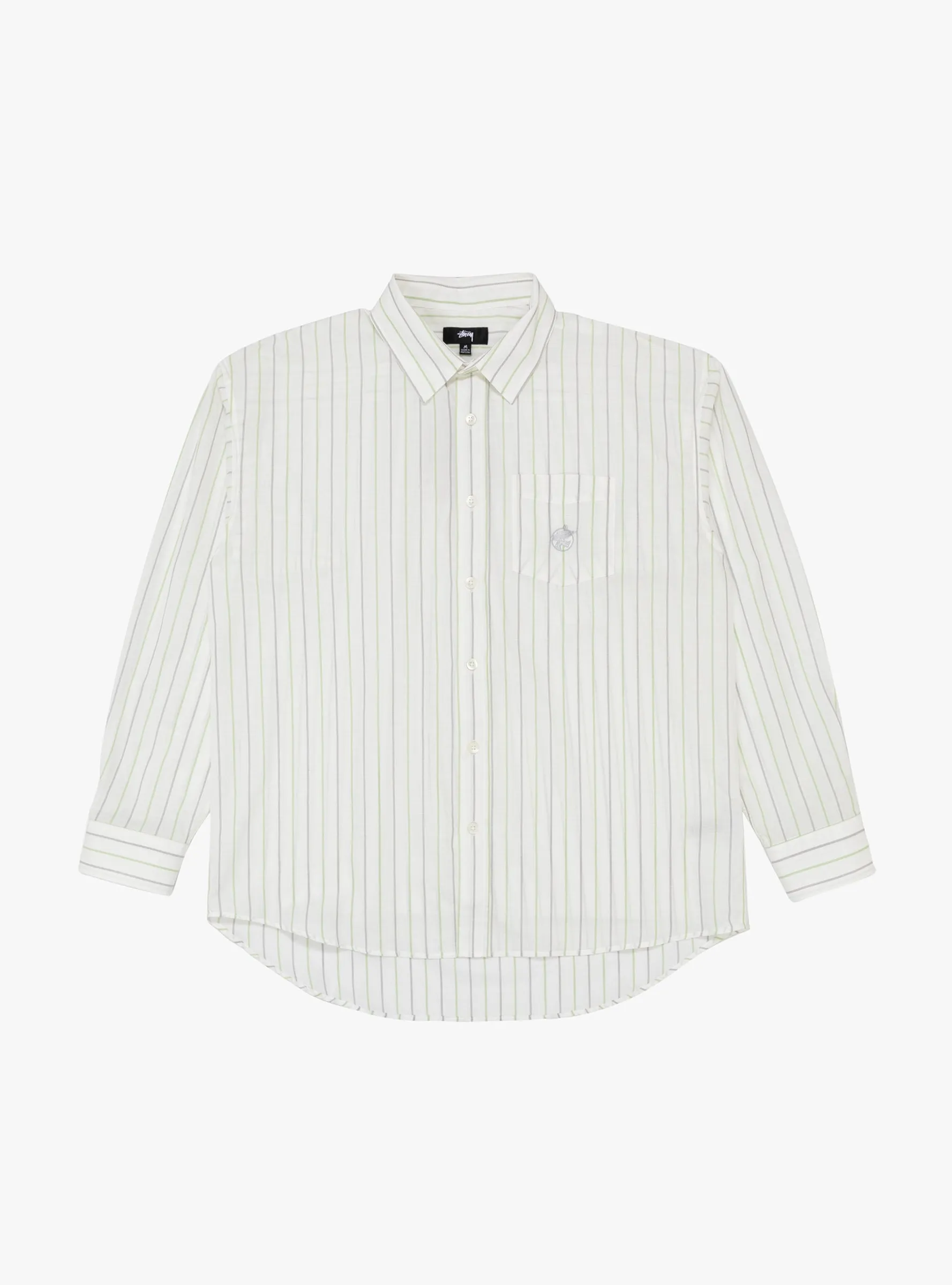 Classic LS Shirt Stripe White