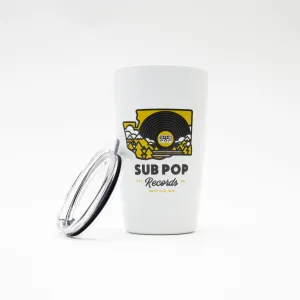 Coffee Tumbler WA State Record White