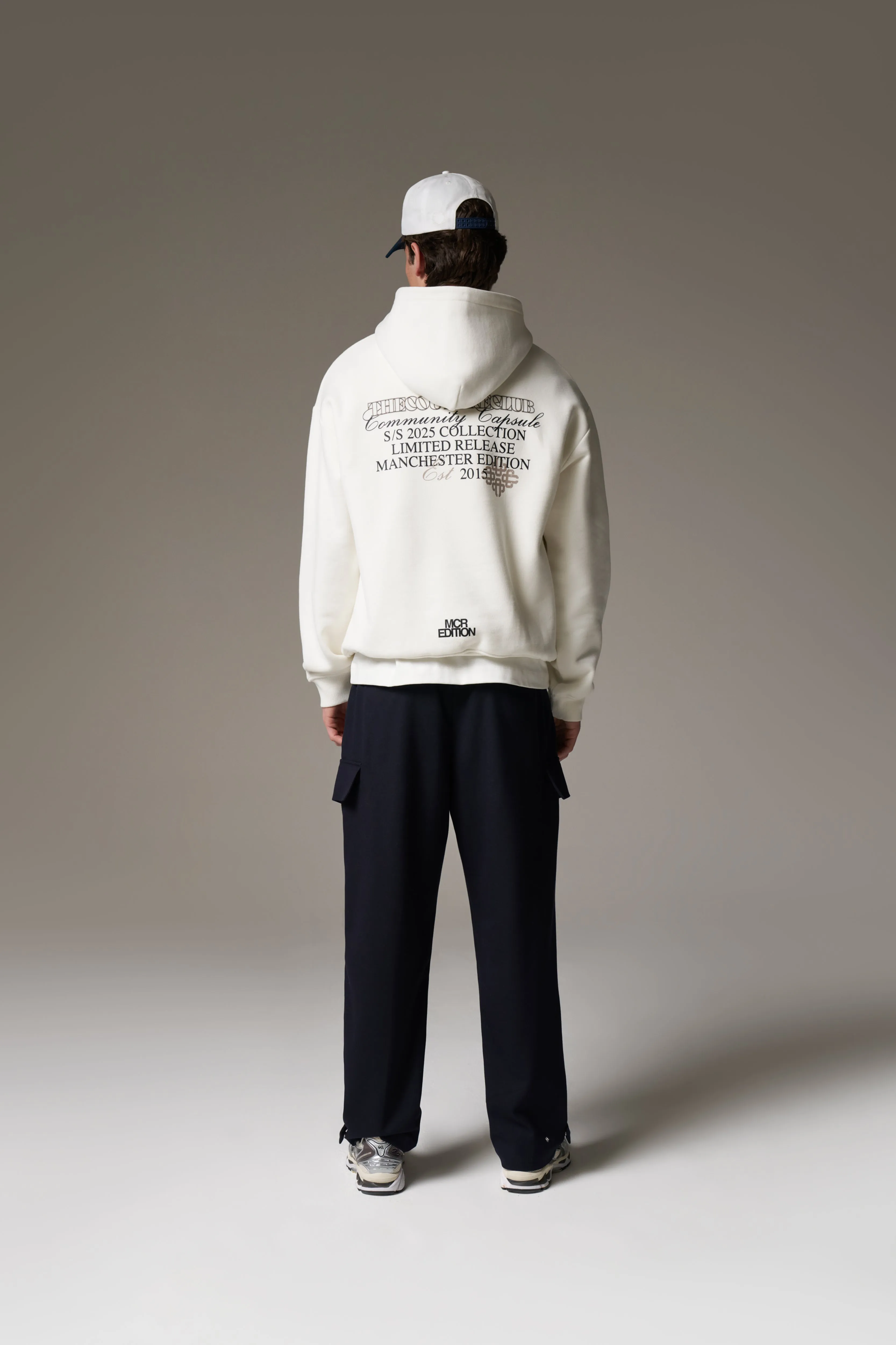 COMMUNITY CAPSULE HOODIE - OFF WHITE