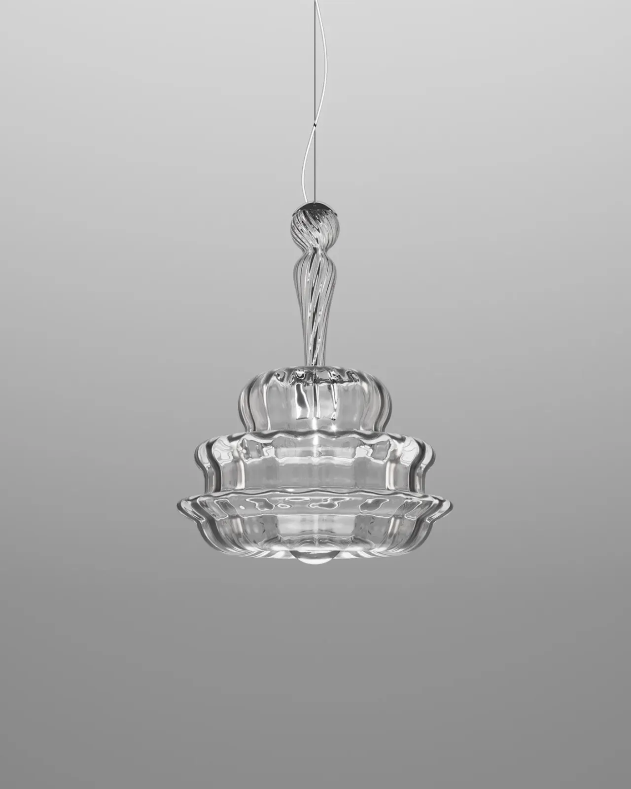 Contemporary Glass Pendant