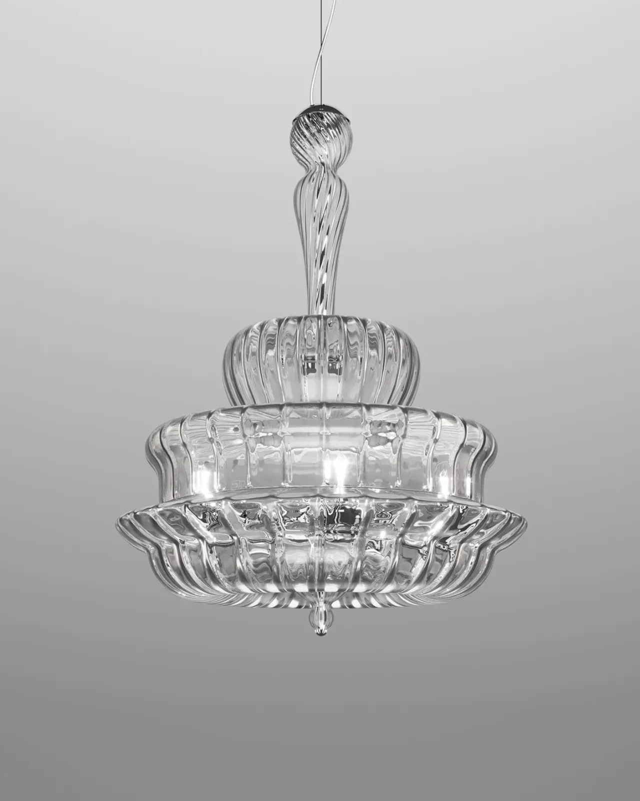 Contemporary Glass Pendant
