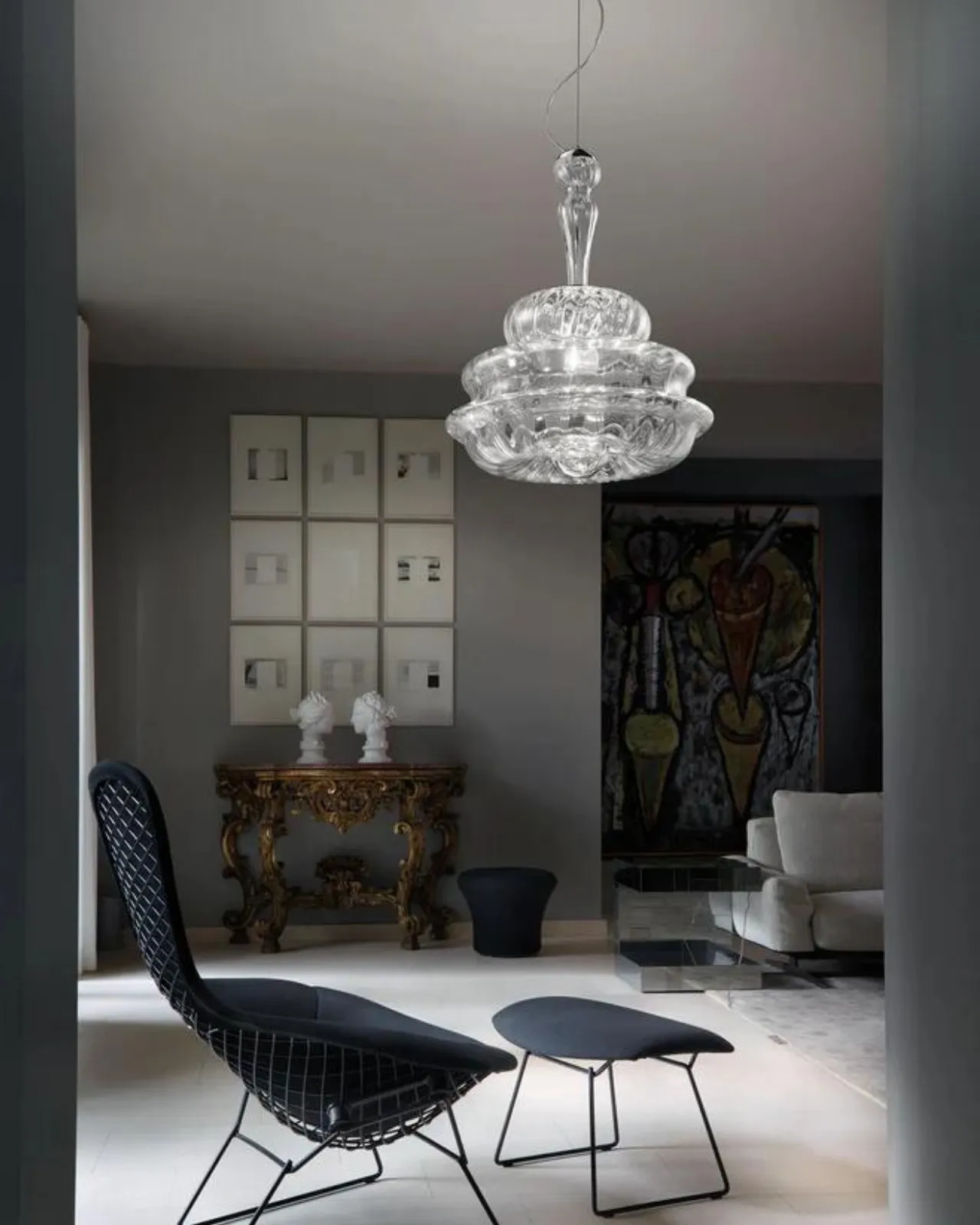 Contemporary Glass Pendant