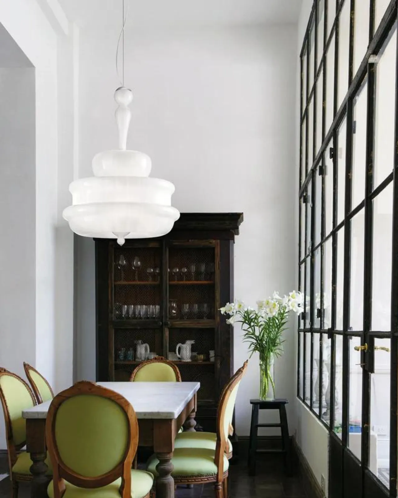 Contemporary Glass Pendant