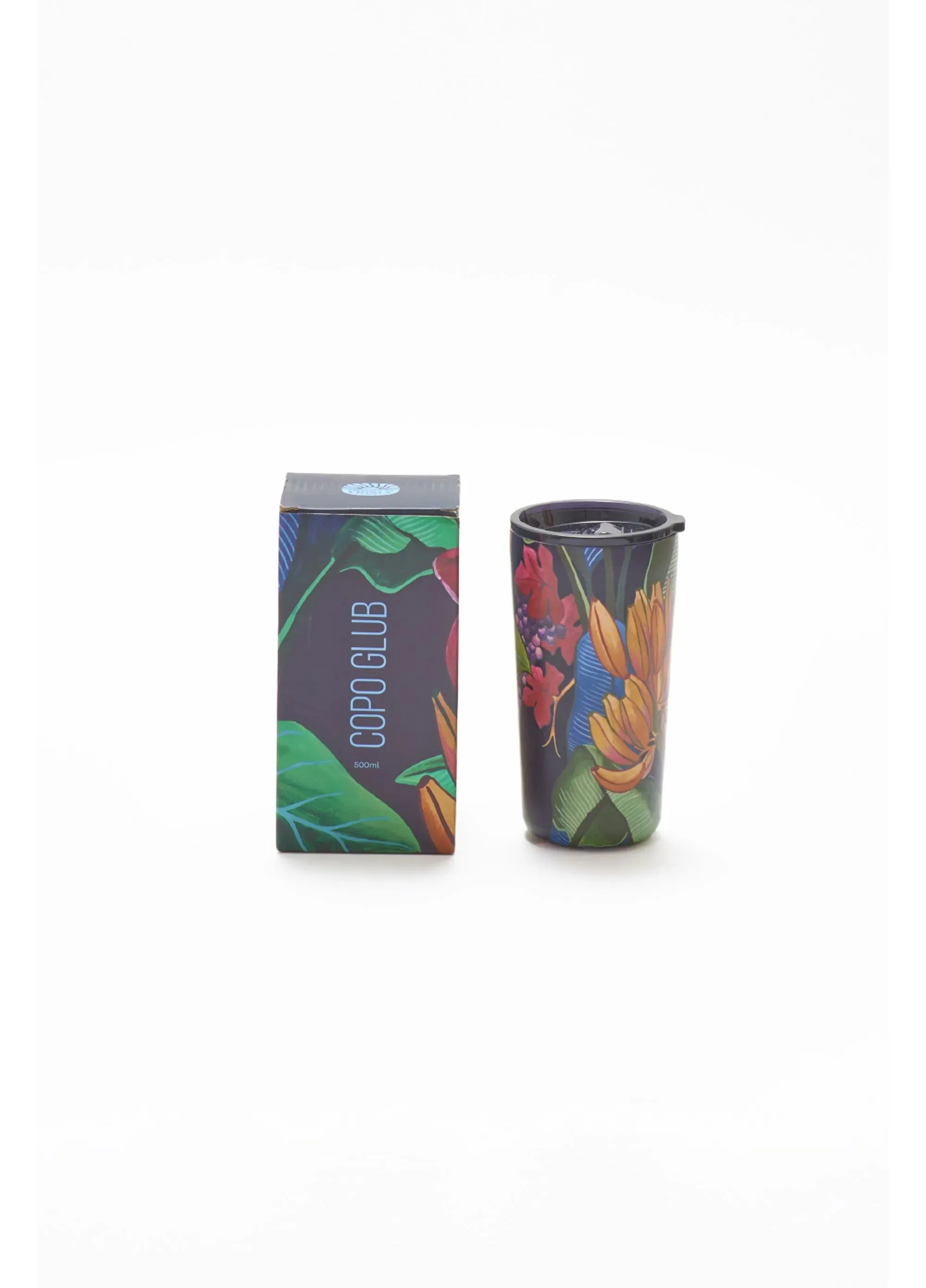 Copo Farm Glub 500ML Banana Uva