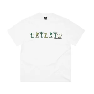Corteiz Army Alphabet Tee – White