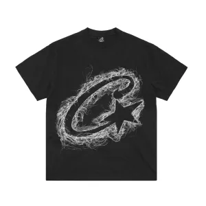 Corteiz C Star String Tee – Black
