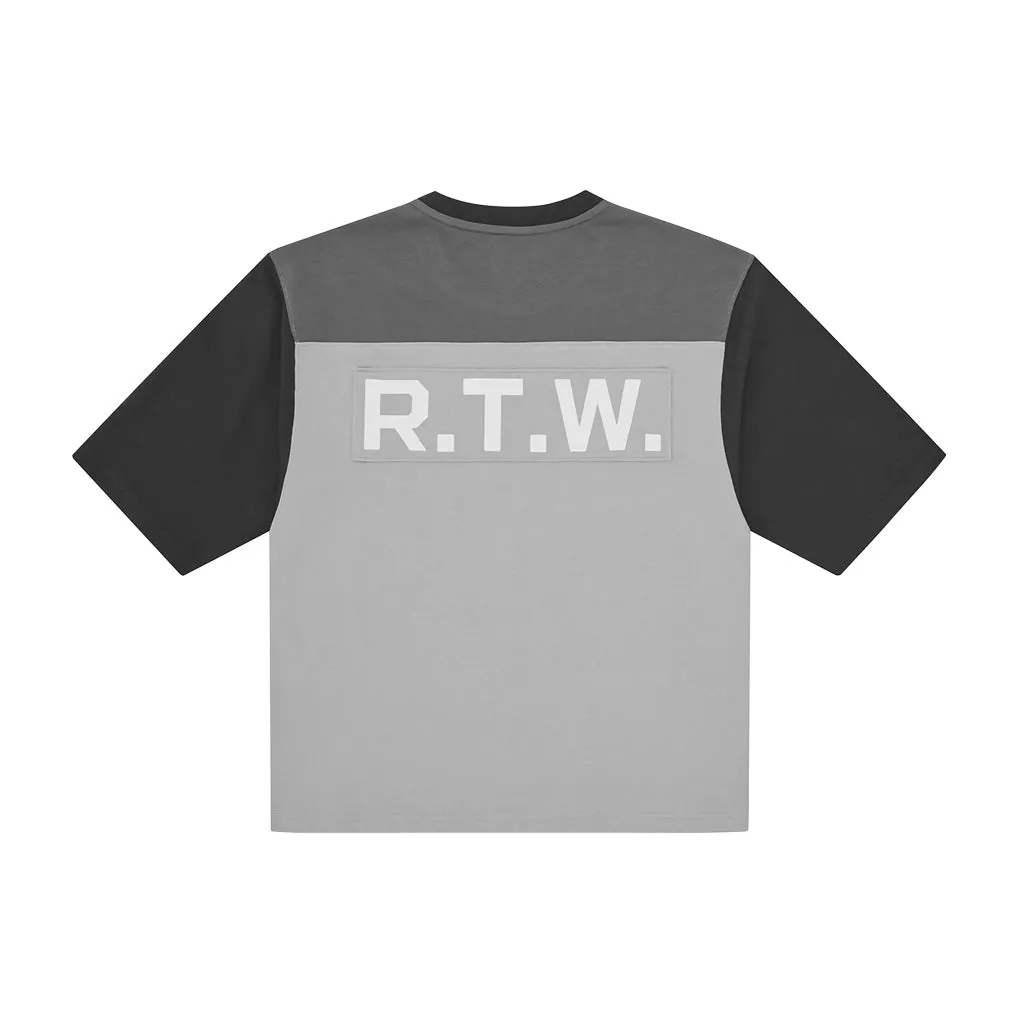 Corteiz Heavyweight Varsity Tee – Grey