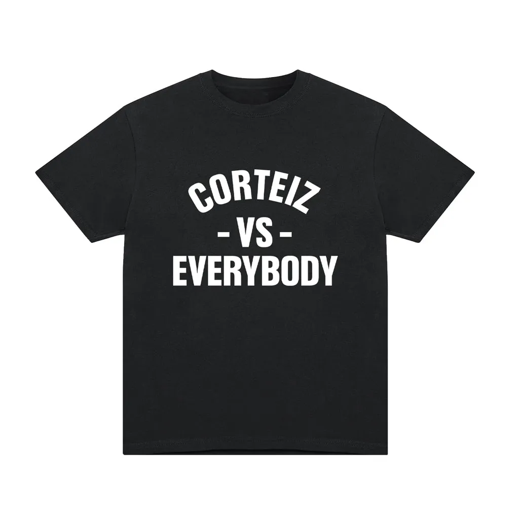 Corteiz VS Everybody Tee – Black