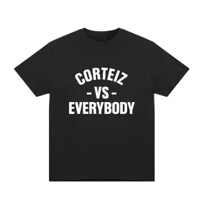 Corteiz VS Everybody Tee – Black