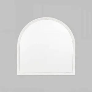 Cove Arch Mirror - White