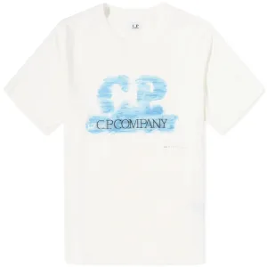 CP Company White Logo T-Shirt