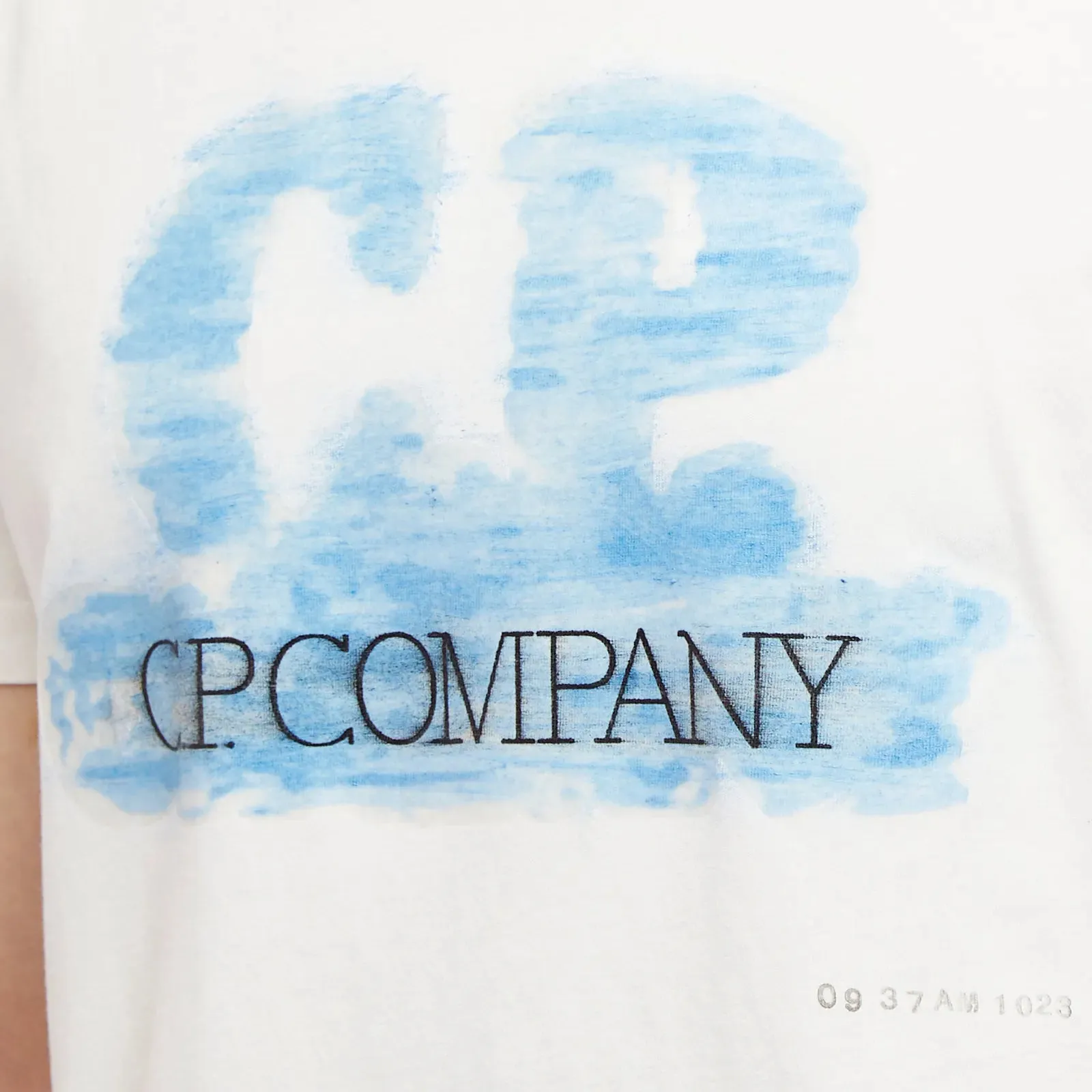 CP Company White Logo T-Shirt
