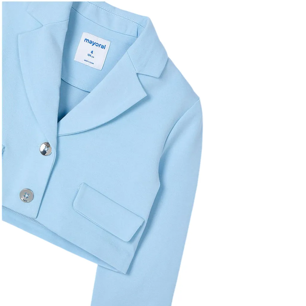 Cropped Sky Jacket