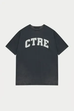 CTRE ACID WASH CRACKED T-SHIRT - ACID WASH