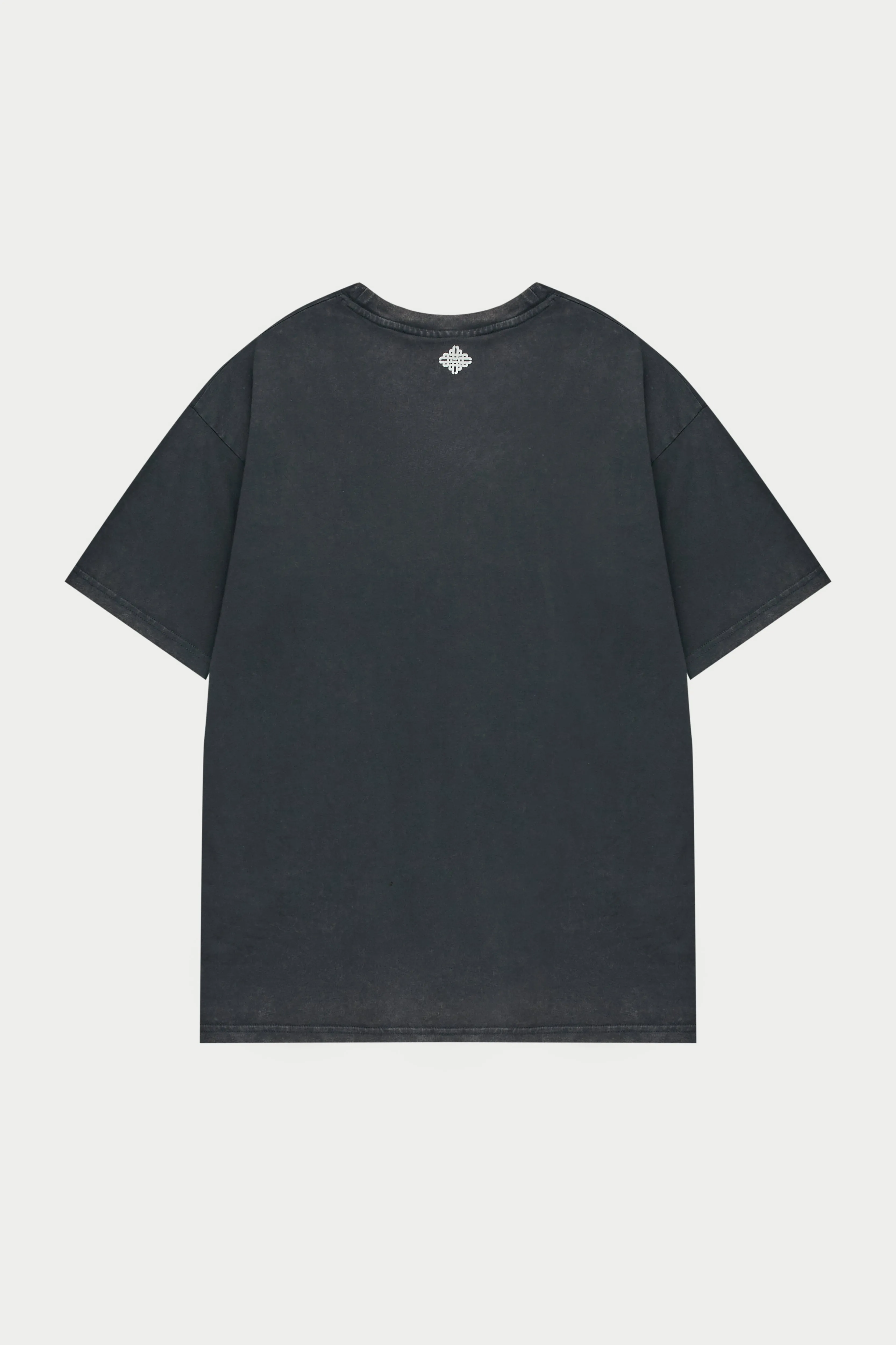 CTRE ACID WASH CRACKED T-SHIRT - ACID WASH