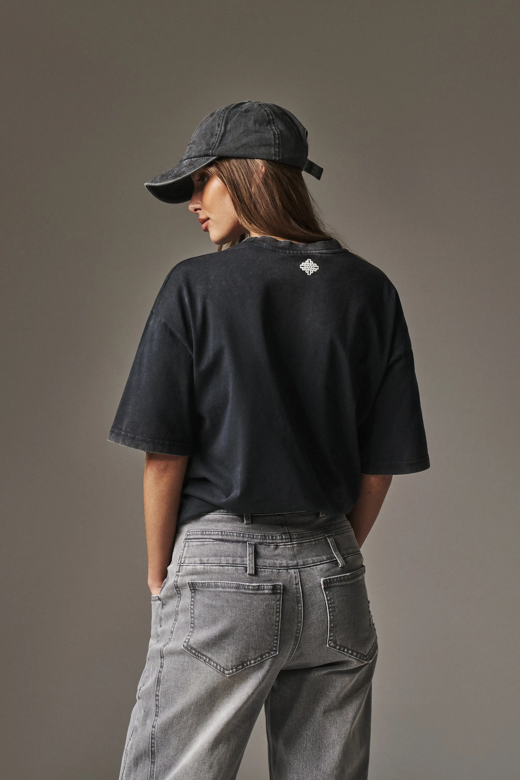 CTRE ACID WASH CRACKED T-SHIRT - ACID WASH