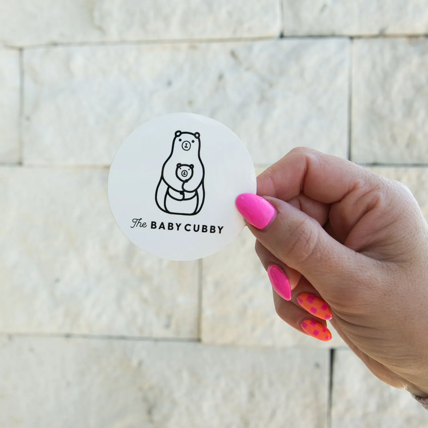 Cubby Bear Sticker