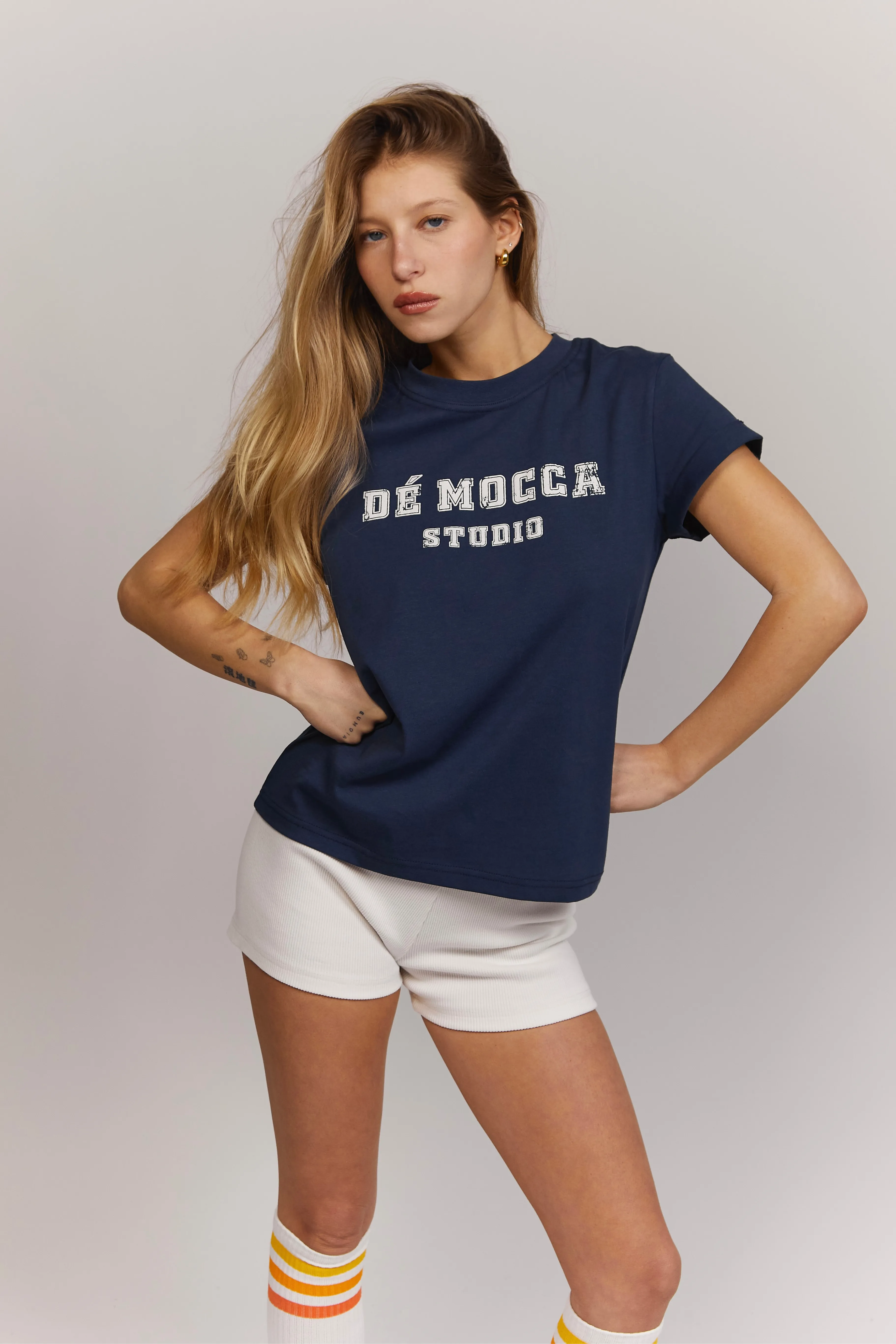Dé campus tee - Royal navy