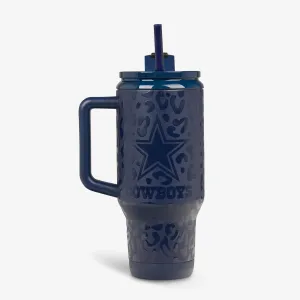 Dallas Cowboys 32 Oz Leopard Flip ‘n’ Sip Travel Mug