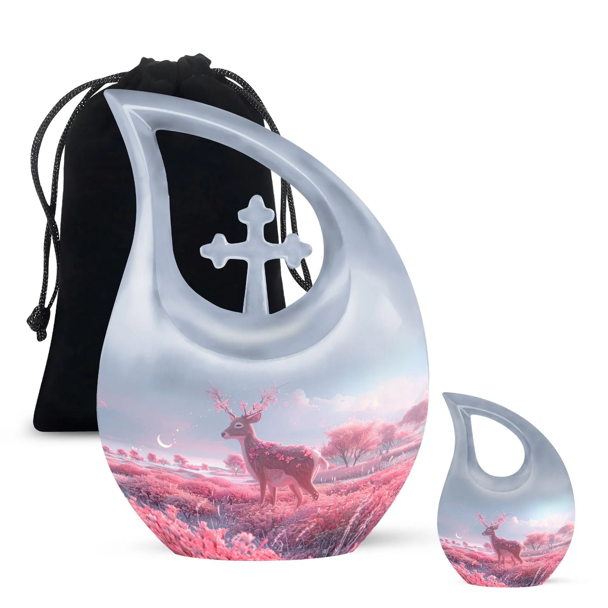 Deer Cremation Urn: Containers Urn For Cremated Ashes