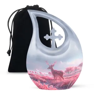 Deer Cremation Urn: Containers Urn For Cremated Ashes