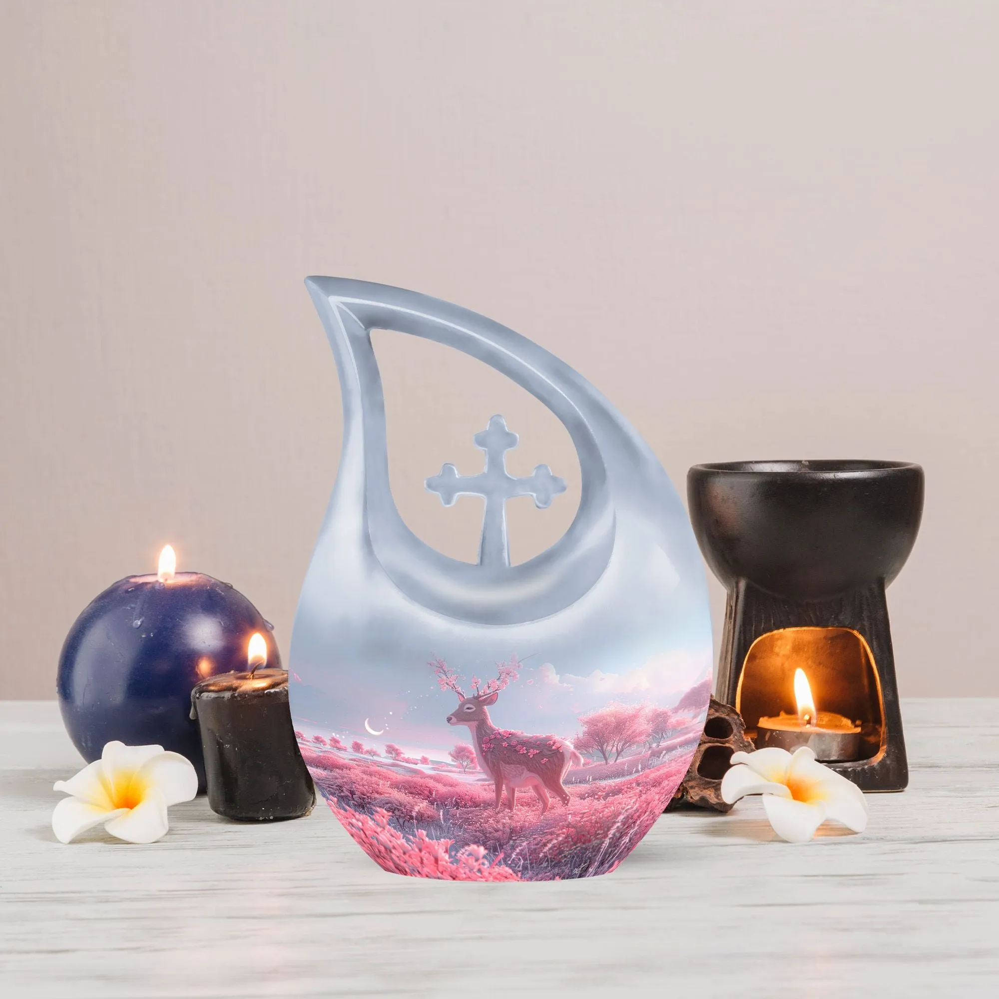 Deer Cremation Urn: Containers Urn For Cremated Ashes