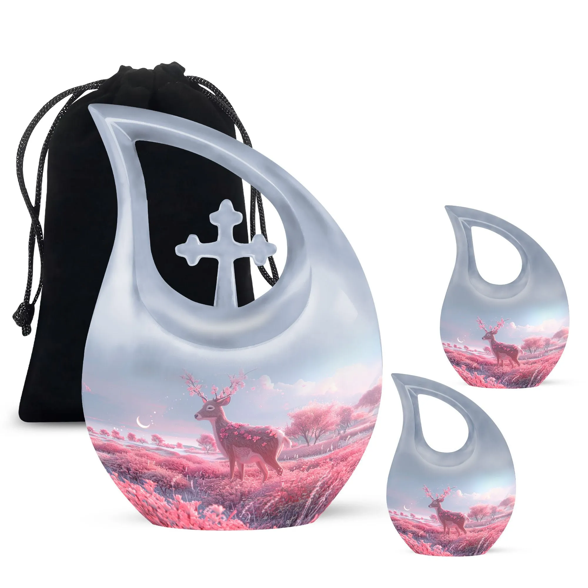 Deer Cremation Urn: Containers Urn For Cremated Ashes